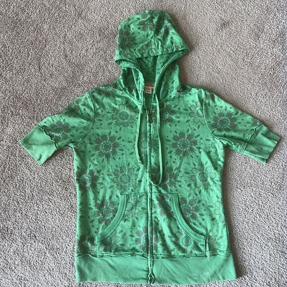 Bohemian Mossimo Supply Co. Hooded Jacket! - Picture 1 of 8